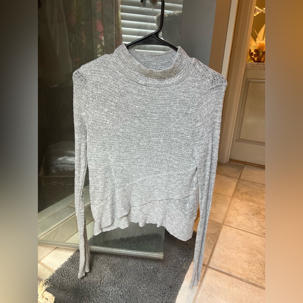 Free People mock neck sweater